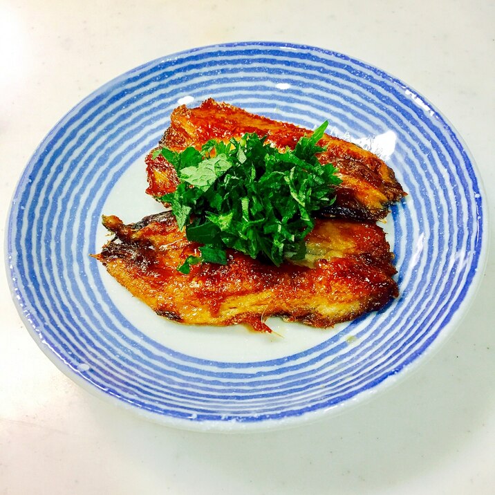 いわしの蒲焼き風